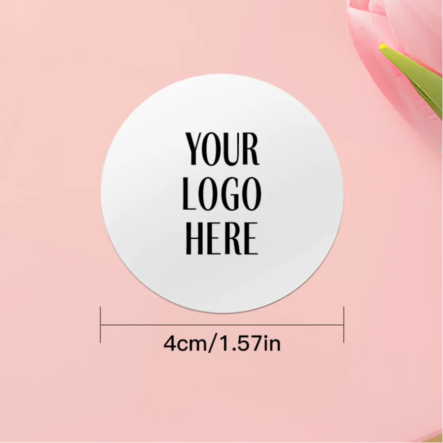 Custom Photo & Logo Stickers – Waterproof Full-Color Promotional Labels