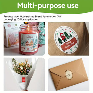 Custom PVC logo stickers for small business branding and packaging