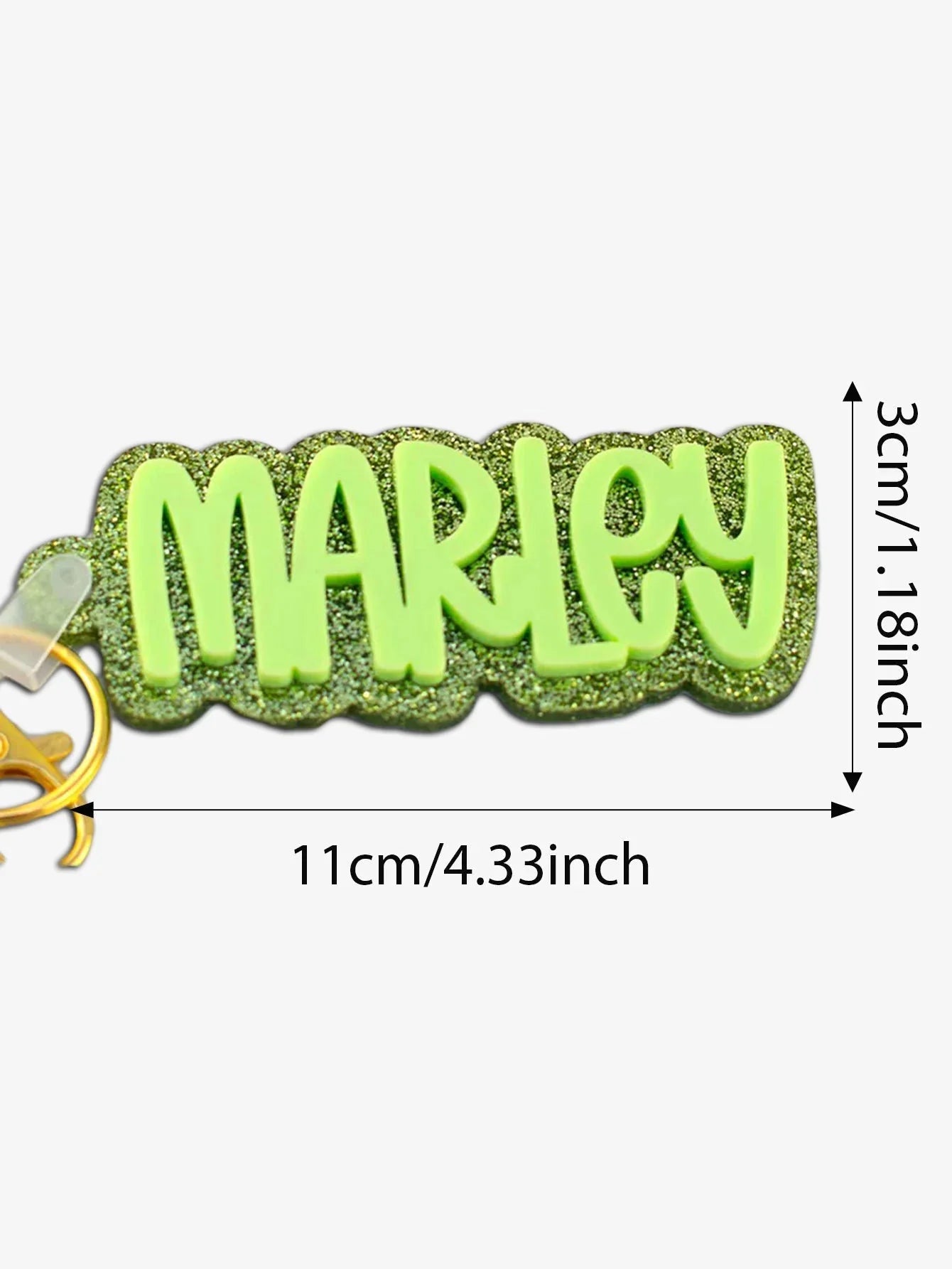 Chic Personal Name Keychain