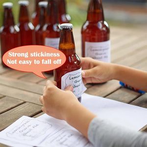 Custom logo stickers for company branding and packaging