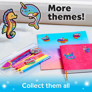 Diamond gem sticker craft kit for boys and girls creative activity
