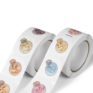 Kawaii cartoon stickers for scrapbooking and decoration