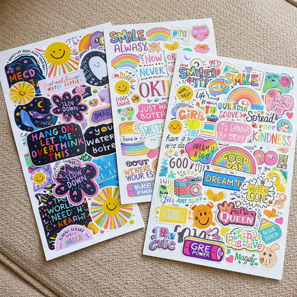 Cute Sticker Sheets for Journals, Planners and DIY Crafts | Stikify