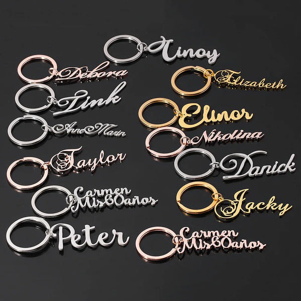 Personalized Name Keychain