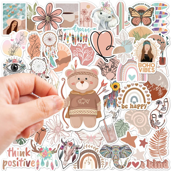 Boho Art Stickers Collection