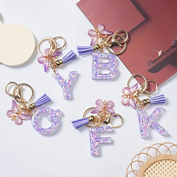 Charming Butterfly Keychain