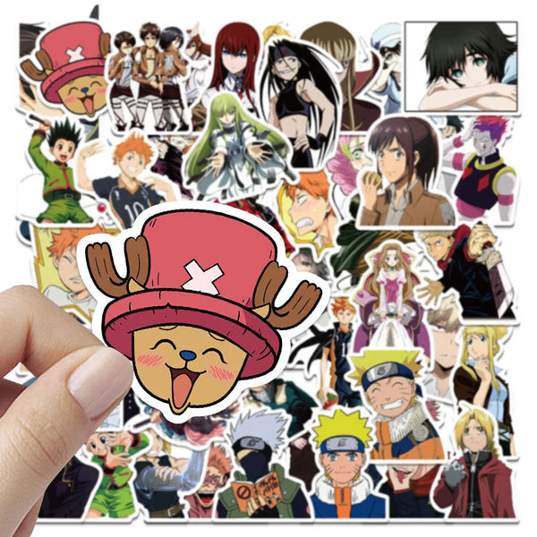 Charming Anime Sticker Set