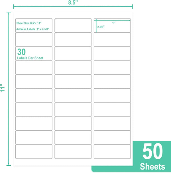 Easy-Peel Address Labels