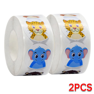 Bulk kids reward stickers rolls for schools and events