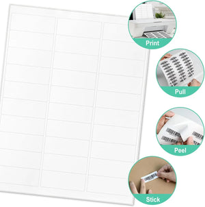 Bulk printable address labels 900 count self adhesive mailing labels
