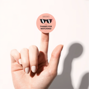 Custom stickers featuring cartoon, animal, floral, and letter patterns