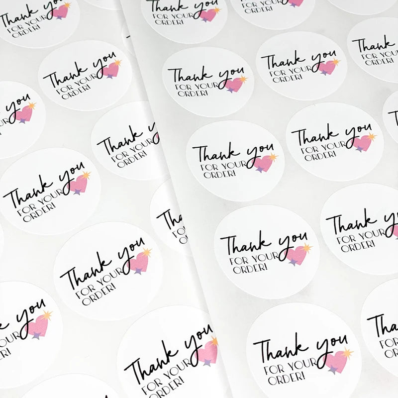 Premium custom stickers with elegant design used for weddings and special events