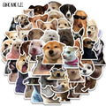 Cute dog meme stickers pack featuring funny puppy faces and kawaii dog expressions
