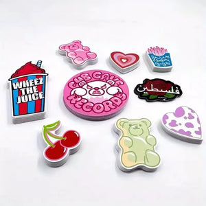 die cut holographic vinyl stickers sheet product display
