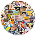 Funny classic meme stickers pack made from waterproof PVC for laptops, skateboards, fridges, and DIY crafts