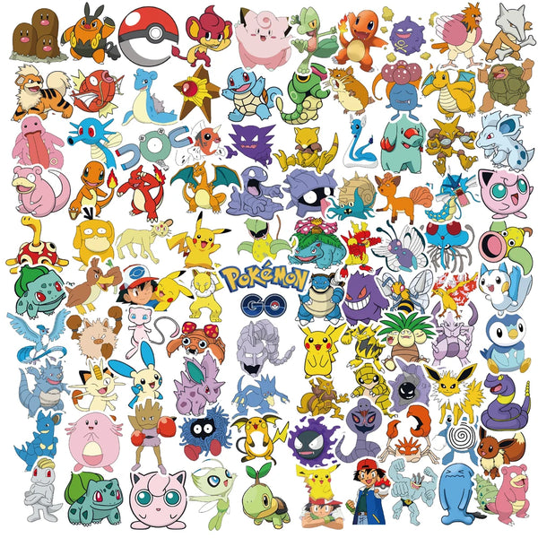 Cute Pikachu Sticker Collection
