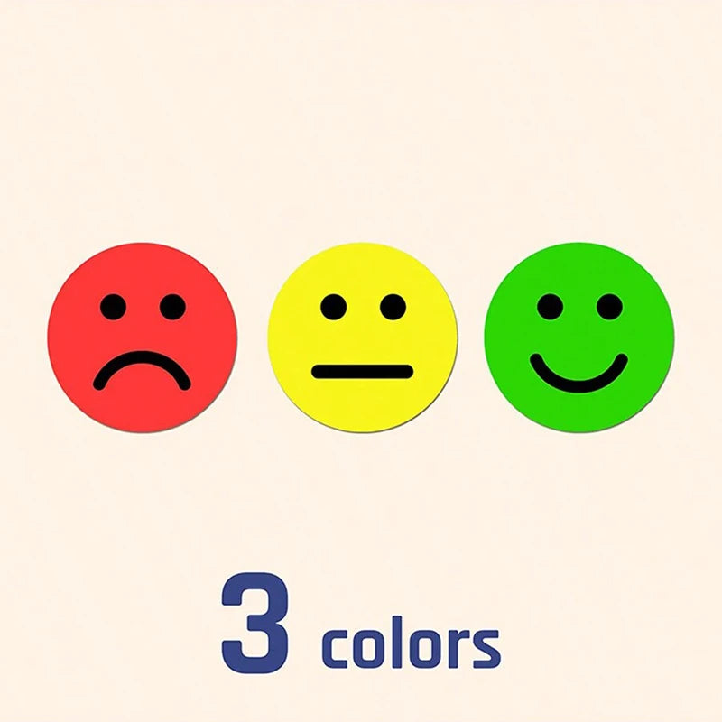 Happy & Sad Face Stickers – Behavior Reward Labels