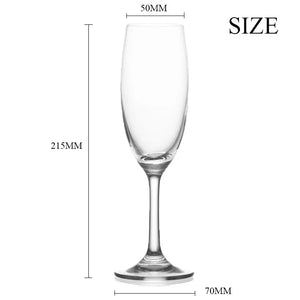 Personalized couple champagne flutes ideal for weddings and engagements