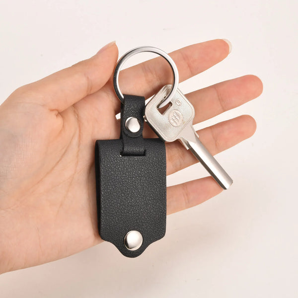 Custom Leather Photo Keychain