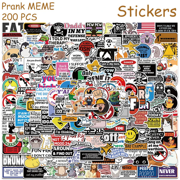 Snarky Meme Sticker Collection