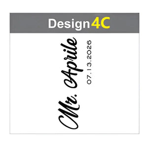 Premium glass champagne flutes with clear finish and custom engraving