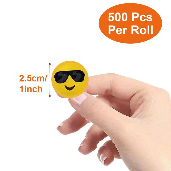 Cheerful Smiley Stickers Pack