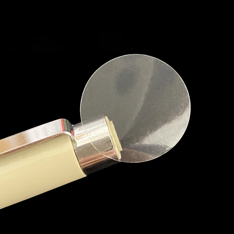 Transparent round label stickers in different sizes including 2cm, 2.5cm, and 3cm