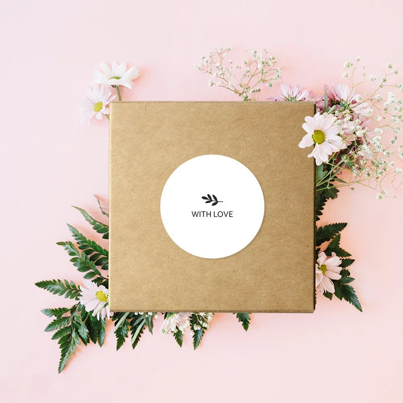 Custom baptism and christening stickers with personalized lettering for special occasions