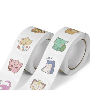 Waterproof anime stickers on car and bicycle surfaces